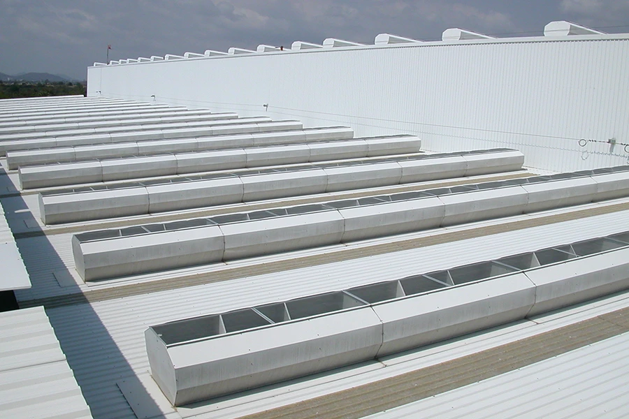 Ridge Downslope Roof Ventilator