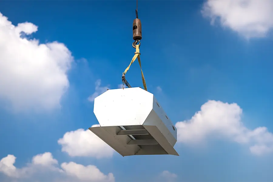 Ridge Downslope Roof Ventilator